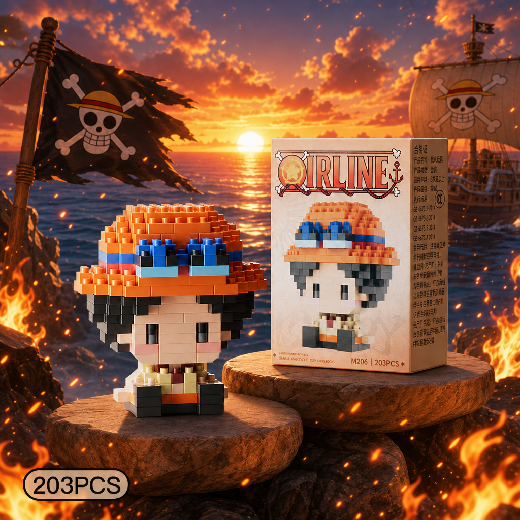 [One Piece] Ace NanoBlock