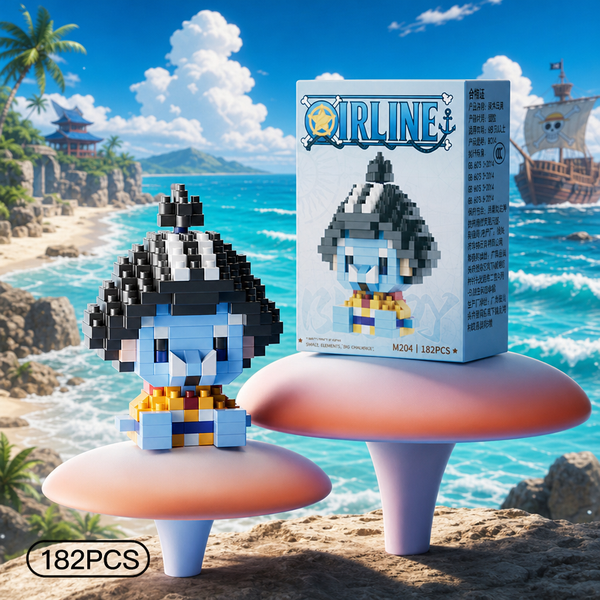[One Piece] Jinbe NanoBlock