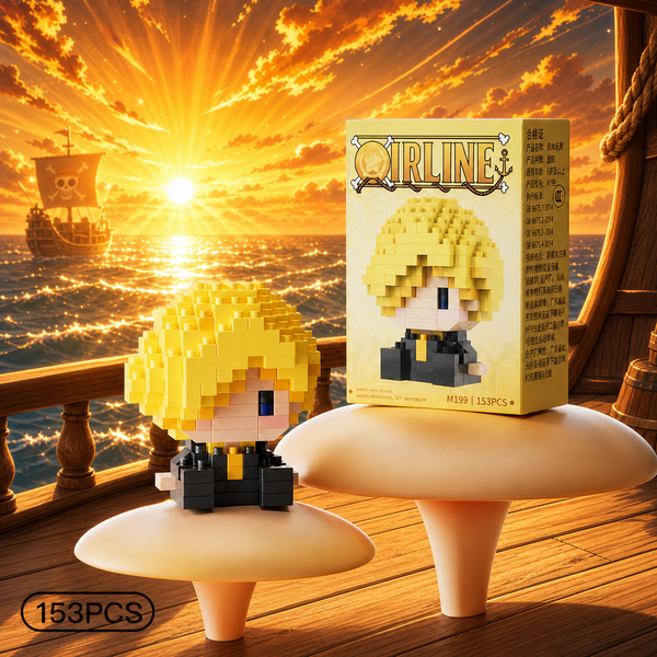 [One Piece] Sanji NanoBlock