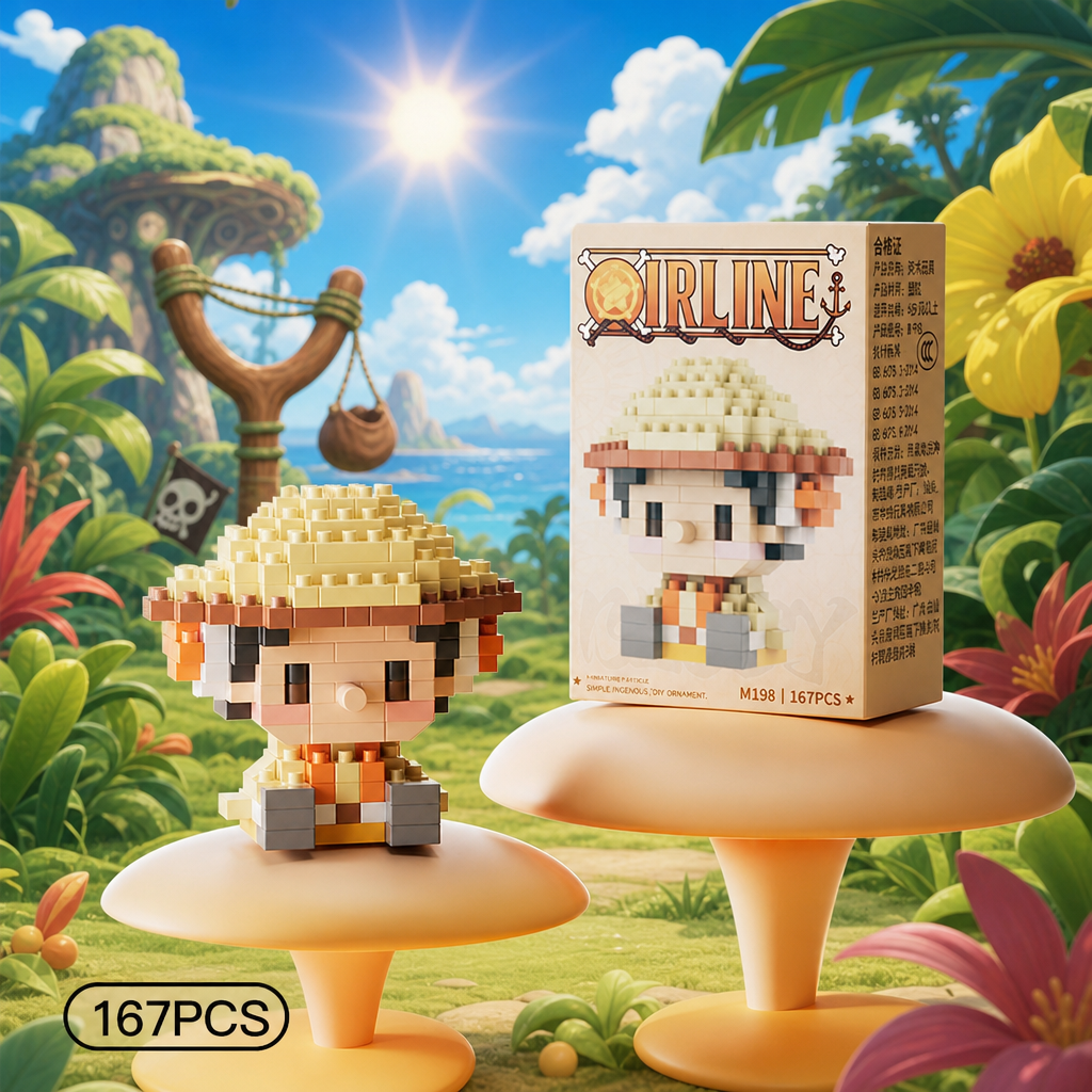 [One Piece] Usopp NanoBlock